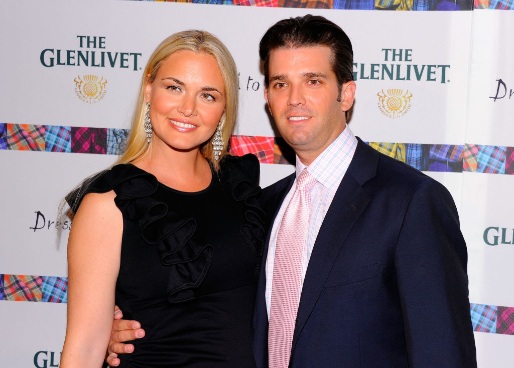 Donald Trump Jr. và vợ cũ Vanessa.