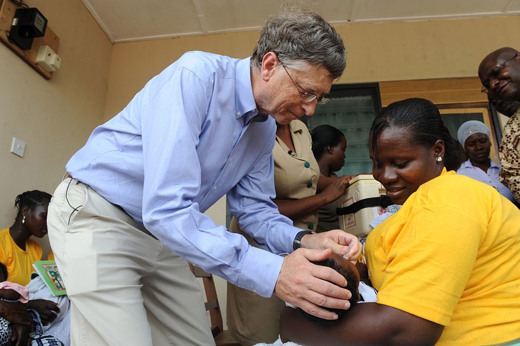 Với lý do cung cấp dịch vụ chăm sóc sức khỏe cho các nước thế giới thứ ba, Quỹ Gates đã ép buộc hàng trăm ngàn trẻ em nghèo tại Châu Phi thử nghiệm các loại vaccine khác nhau cho các tập đoàn dược phẩm này. (Ảnh: Getty)