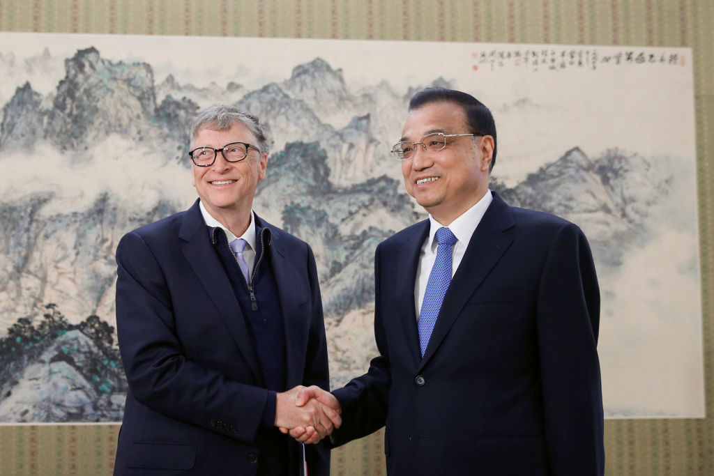 Suốt thời gian đồng hành cùng Microsoft và Quỹ Bill & Melinda Gates Foundation cũng là những năm tháng Bill Gates có mối liên hệ mật thiết với Trung Quốc. (Ảnh: Getty)