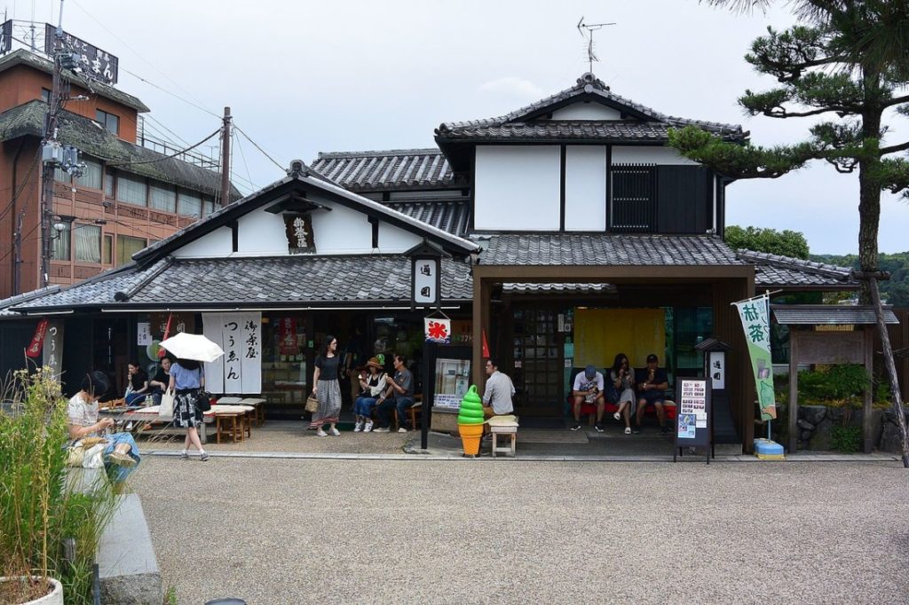 Trà Tsuen ở Kyoto được xây dựng vào năm 1672. 