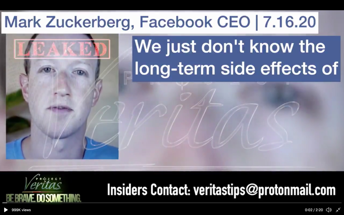 Rò rỉ video: CEO Facebook Mark Zuckerberg cảnh báo nhân viên nên “thận trọng” khi tiêm vaccine COVID-19