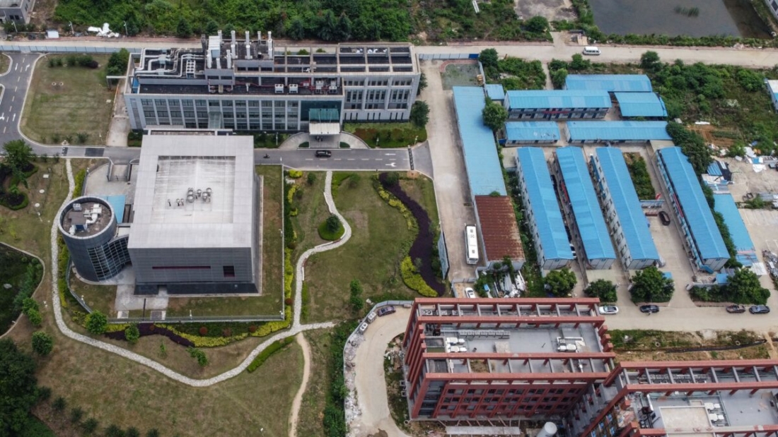 Phòng thí nghiệm P4 trong khuôn viên Viện Virus học Vũ Hán ở thành phố Vũ Hán, thuộc tỉnh Hồ Bắc, miền trung Trung Quốc, vào ngày 27/5/2020. (Hector Retamal / AFP qua Getty Images)