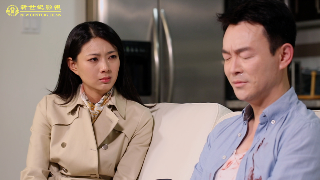 Nam diễn viên Khương Quang Vũ và nữ diễn viên Trịnh Quyết Phi thủ vai nam chính trong phim “Đường Về” 