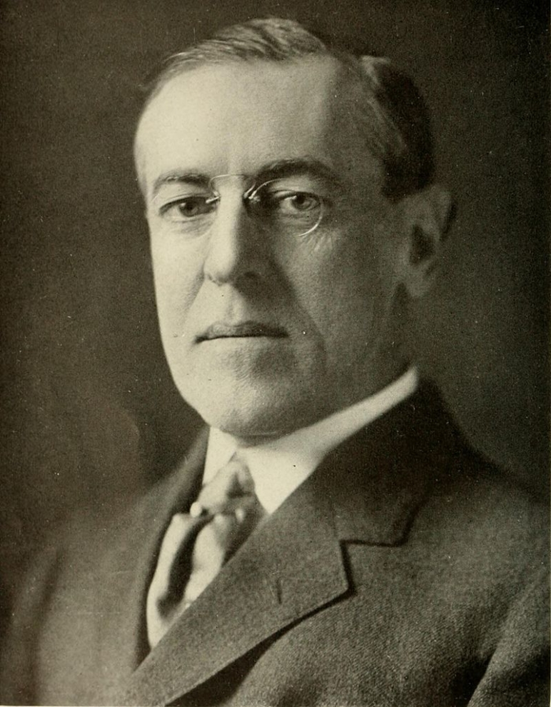 Tổng thống Thomas Woodrow Wilson (1856-1924). Ảnh: wikimedia.