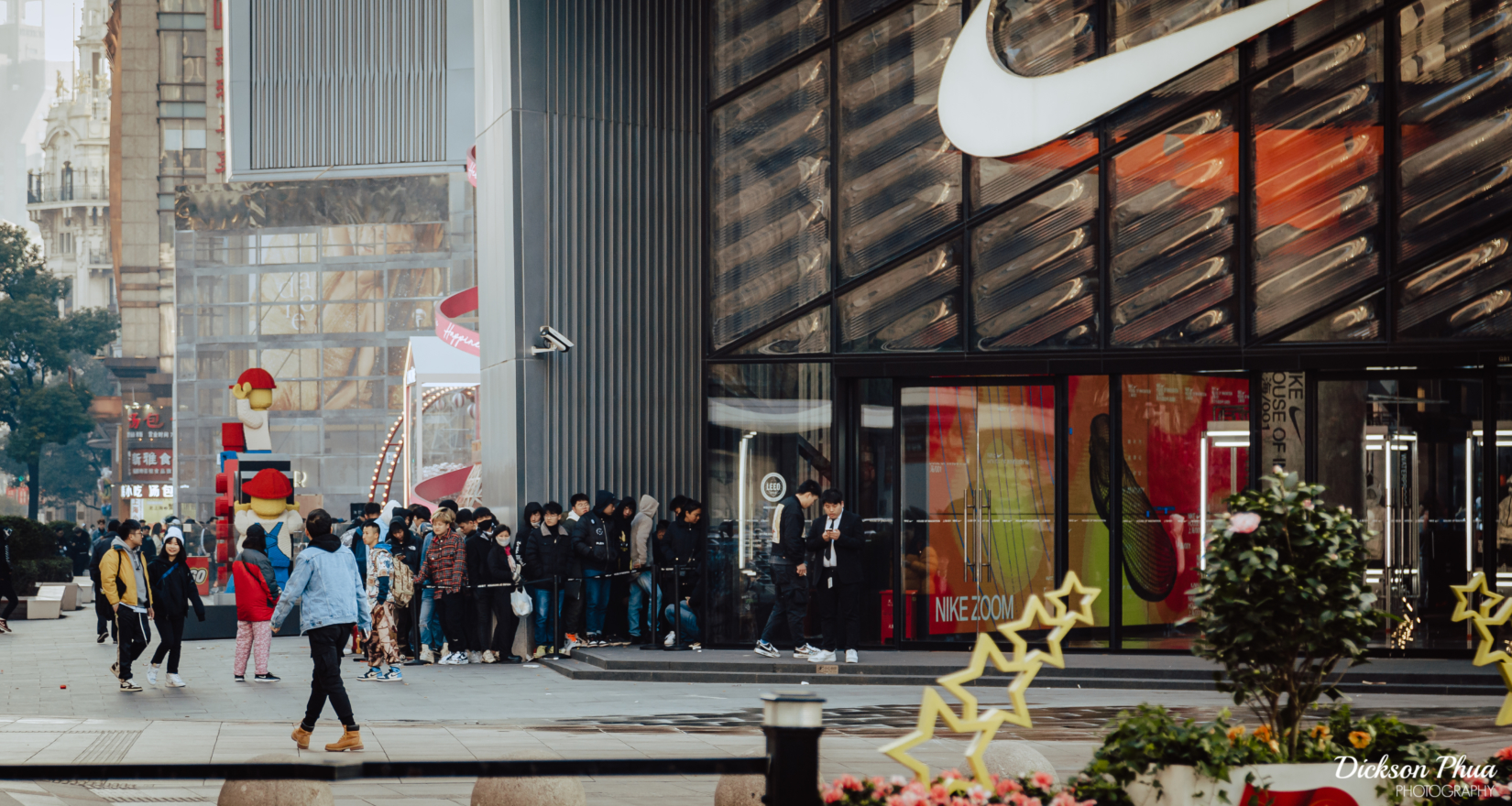 Decades ago, getting a pair of Nike shoes in Mainland China would have been almost impossible. Now, with the opening up of Mainland China, queues like these are getting commonplace. Of course, there are still the risk of counterfeit items or even entire stores in China.