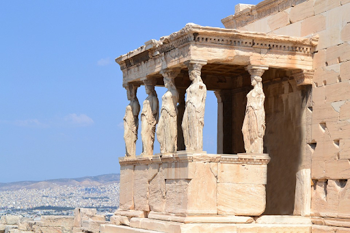 Athens cổ đại là trung tâm của nghệ thuật, khoa học và triết học.  